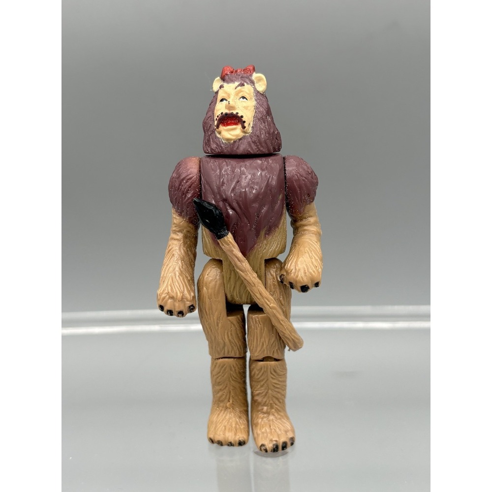 Vintage Wizard of Oz Toy Action Figures Witch, Lion,Tinman, Toto Broom Lot of 6 - Picture 4 of 10
